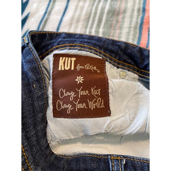 KUT from the Kloth ADELE Slouchy Boyfriend Jeans Size 12 - Picture 5 of 9